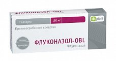 Купить флуконазол-obl, капсулы 150мг, 2 шт в Семенове