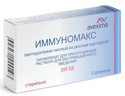 Купить иммуномакс, лиофилизат для приготовления раствора для внутримышечного введения 200ед, флакон 3шт в Семенове