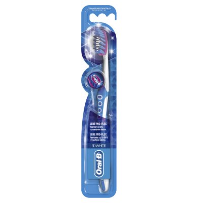 Купить орал-би (oral-b) зубная щетка 3d white luxe pro-flex 38 средняя, 1 шт. в Семенове