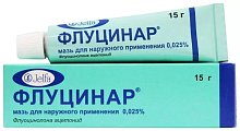 Купить флуцинар, мазь для наружного применения 0,025%, 15г в Семенове