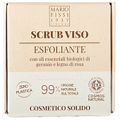 Купить mario fissi (марио фисси) 1937 мыло-скраб для лица твердое пилинг с маслами герани и палисандра, 50г в Семенове