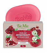 Купить biomio (биомио) bio-soap aromatherapy мыло натуральное гранат и эфирное масло базилика 90 гр в Семенове