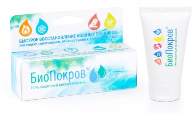 Купить биопокров гель, защитный д/всех типов кожи 30мл (астера зао, россия) в Семенове