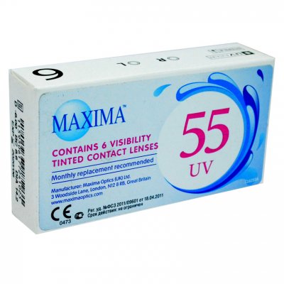 Купить контактные линзы maxima 55 comfort plus №6, -1,75 в Семенове