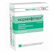 Купить peptidebio (пептибио) нормофтал, капсулы 200мг, 60 шт бад в Семенове