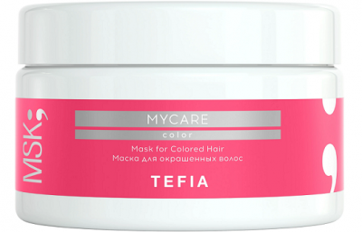 Купить тефиа (tefia) mycare маска для окрашенных волос, 250мл в Семенове