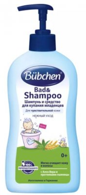 Купить bubchen (бюбхен) шампунь и средство для купания младенцев, 400мл в Семенове