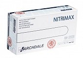 Купить перчатки archdale nitrimax смотровые нитриловые нестерильные неопудренные текстурированные размер s, 100 шт белые в Семенове
