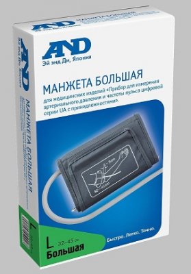 Купить манжета анд ua-cufbox-la 32-45см для тонометра, 1 шт в Семенове