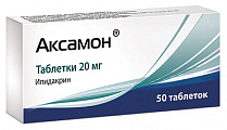 Купить аксамон, таблетки 20мг, 50 шт в Семенове