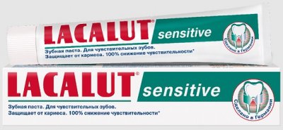 Купить lacalut (лакалют) зубная паста сенситив, 50г в Семенове