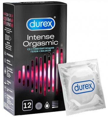 Купить durex (дюрекс) презервативы intense orgasmic 12шт в Семенове