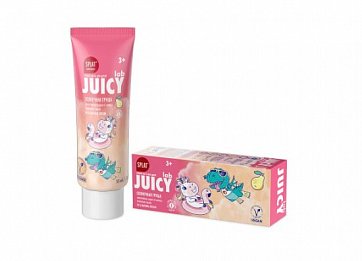 Splat Juicy Lab (Сплат), зубная паста со фтором со вкусом груша детская, 72 г