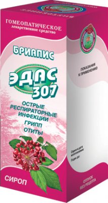 Купить эдас-307 бриапис, сироп гомеопатический, 100мл в Семенове