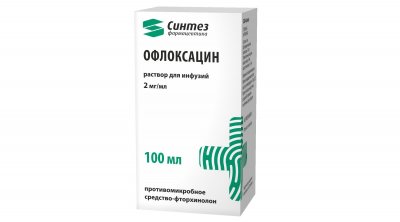 Купить офлоксацин, раствор для инфузий 2мг/мл, флакон 100мл в Семенове