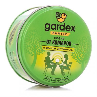 Купить гардекс (gardex) family свеча репелент от комаров в Семенове