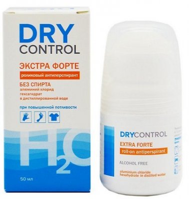 Купить dry control forte (драй контрол) экстра форте дабоматик от обильного потоотделения без спирта ролик 30% 50 мл в Семенове