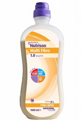 Купить nutrison (нутризон) смесь для энтерального питания с пищевыми волокнами, бутылка 1л в Семенове