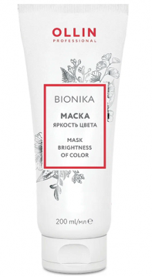 Купить ollin prof bionika (оллин) маска для окрашенных волос яркость цвета, 200мл в Семенове