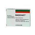 Купить вазонит, таблетки с пролонгированным высвобождением, покрытые пленочной оболочкой 600мг, 20 шт в Семенове