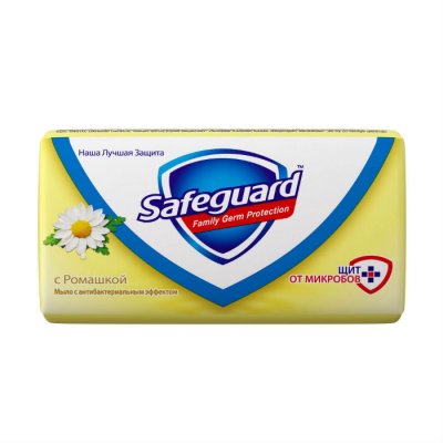 Купить safeguard (сейфгард) мыло антибактериальное ромашка, 90г в Семенове