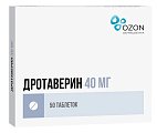 Купить дротаверин, таблетки 40мг, 50 шт в Семенове