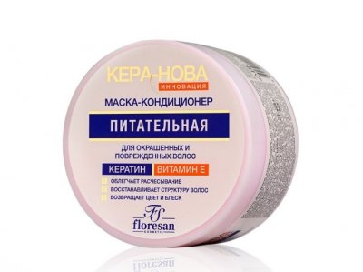Купить кера-нова маска-кондиционер питательная для окрашенных и поврежденных волос, 450мл в Семенове
