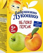 Купить бабушкино лукошко сок яблочно-персиковый для питания детей раннего возраста 200 мл в Семенове