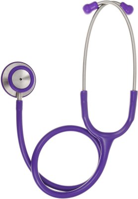 Купить стетоскоп amrus (амрус) 04-ам420 delux master медицинский двухсторонний терапевтический, фиолетовый в Семенове