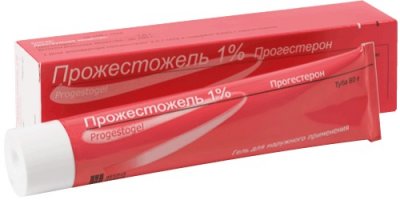 Купить прожестожель, гель для наружного применения 1%, 80г в комплекте с аппликатором-дозатором в Семенове