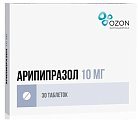 Купить арипипразол, таблетки 10мг, 30 шт в Семенове