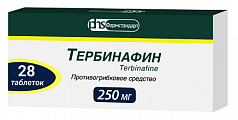 Купить тербинафин, таблетки 250мг 28шт в Семенове