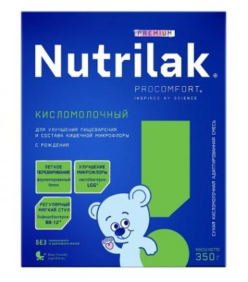 Купить нутрилак премиум (nutrilak premium) кисломолочный молочная смесь с рождения, 350г в Семенове