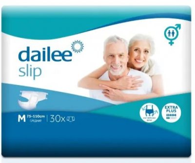 Купить dailee extra plus (дэйли экстра плюс) подгузники для взрослых для людей со средней степенью недержания medium/ средний 30 шт. в Семенове