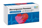 Купить метопролол-реневал, таблетки 100мг 60шт в Семенове