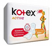 Купить kotex active (котекс) прокладки нормал плюс 8шт в Семенове