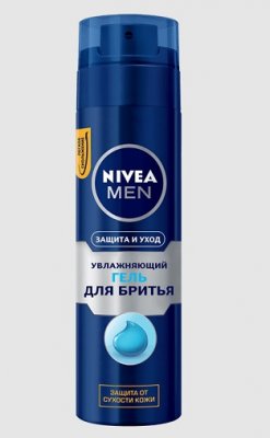 Купить nivea (нивея) для мужчин гель для бритья увлажняющий, 200мл в Семенове