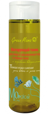 Купить green mama (грин мама) тоник для лица матирующий морские водоросли, 200мл в Семенове