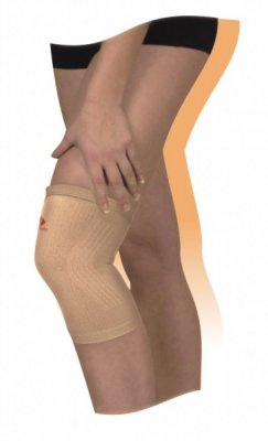Купить бинт медицинский эластичный трубчатый для фиксации коленного сустава размер 3, бежевый (арт 9605-02) в Семенове