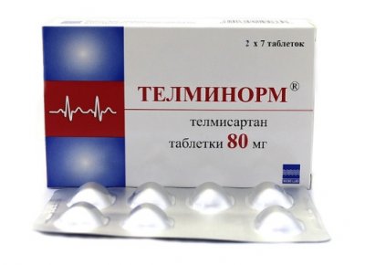 Купить телминорм, таблетки 80мг, 14 шт в Семенове