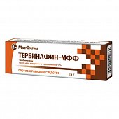 Купить тербинафин-мфф, крем для наружного применения 1%, 15г в Семенове