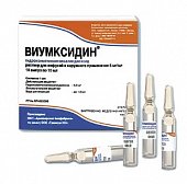 Купить виумксидин, раствор для инфузий и наружного применения 5мг/мл, ампулы 10мл, 10 шт в Семенове