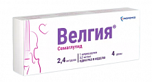 Купить велгия, раствор для подкожного введения 2.4 мг/доза 3мл шприц-ручка 1шт с иглами 5шт в Семенове