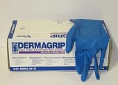 Купить перчатки dermagrip high risk powder free, п/проч.син.р.s №25 пар в Семенове