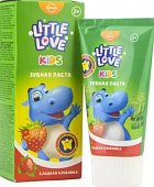 Купить little love (литтл лав) зубная паста детская сладкая клубника 2+, 62 гр в Семенове