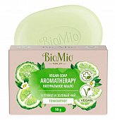 Купить biomio (биомио) bio-soap aromatherapy мыло натуральное зеленый чай и эфирное масло бергамота 90 гр в Семенове