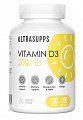 Купить ultrasupps (ультрасаппс) витамин д3 2000ме, капсулы 180 шт бад в Семенове