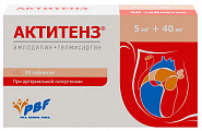 Купить актитенз, таблетки 5 мг+40 мг, 30 шт в Семенове