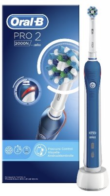 Купить oral-b (орал-би) электрическая зубная щетка pro 2000/ d205232m crossaction, 1 шт в Семенове