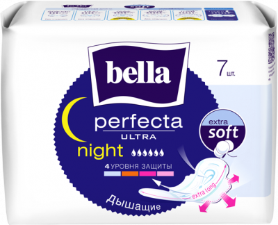 Купить bella (белла) прокладки perfecta ultra night extra soft 7 шт в Семенове